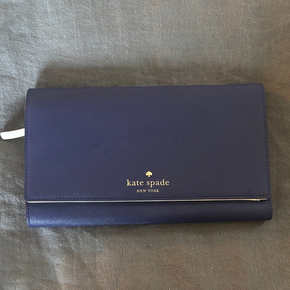 Kate Spade Deep Blue Clutch